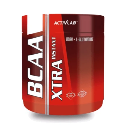 Аминокислота для спорта Activlab BCAA Xtra Instant +L-Glutamine 500 g /50 servings/ Strawberry