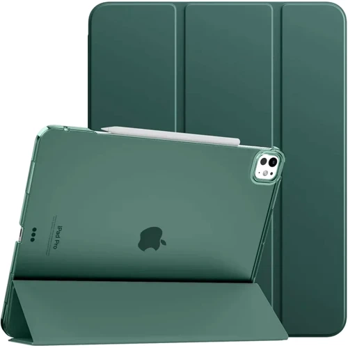 Аксессуар для iPad BeCover Case Book Tri Fold Hard Dark Green for iPad Pro 13 2024 M4 (711731)
