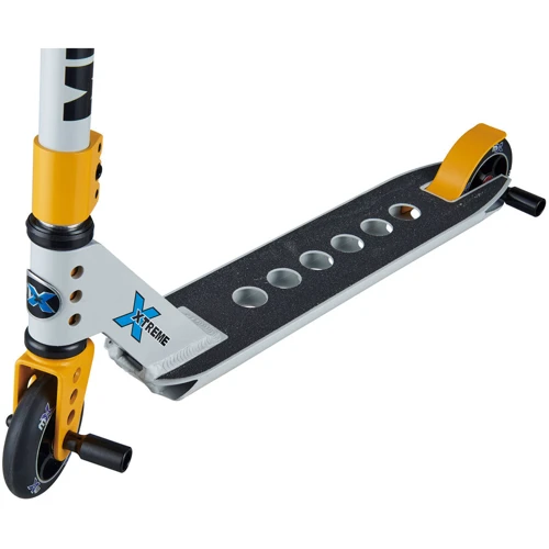 Самокат Micro серії Trixx 2.0 - Сіро-жовтий (до 100 kg, 2-х колісний) (SA0186): Максимальне допустиме навантаження, кг 100