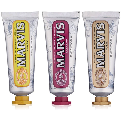 Marvis Wonders of the World 3x25 ml Набор зубных паст: Класс косметики Профессиональная