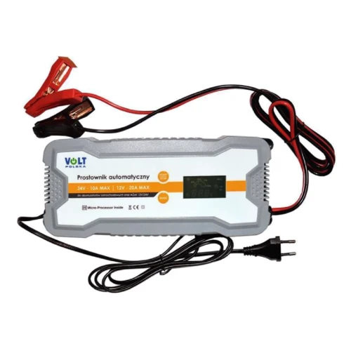 Автомобильное зарядное устройство Volt Polska 12/24V 30A LCD (0292)