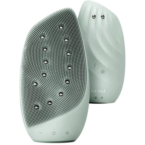 Очисна щітка для обличчя GESKE Sonic Thermo Facial Brush&Face-Lifter 8в1 green: Виробник GESKE