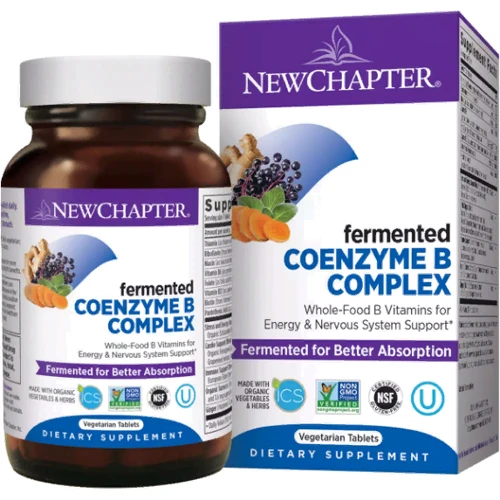 New Chapter Coenzyme B Complex, 30 Vegetarian Capsules (NC0350)