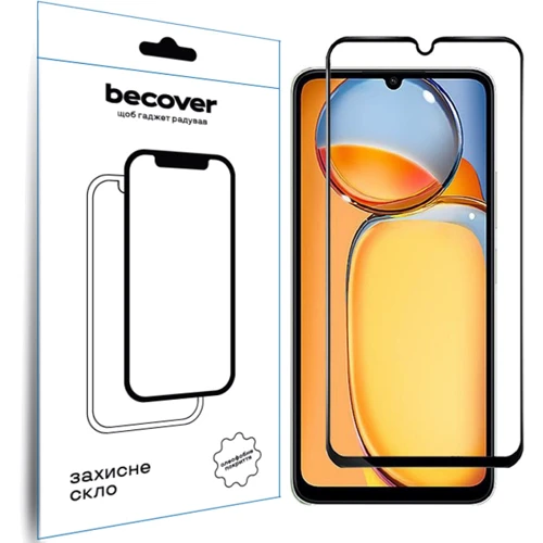 Аксессуар для смартфона BeCover Tempered Glass Black for Realme C63 (711794)