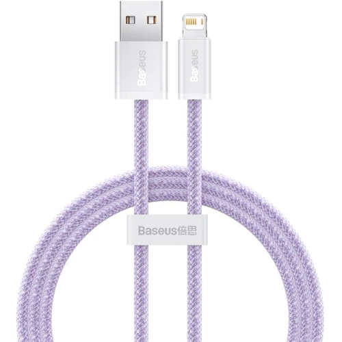 Кабель Baseus USB Cable to Lightning Dynamic 2.4A 2m Purple (CALD000505)