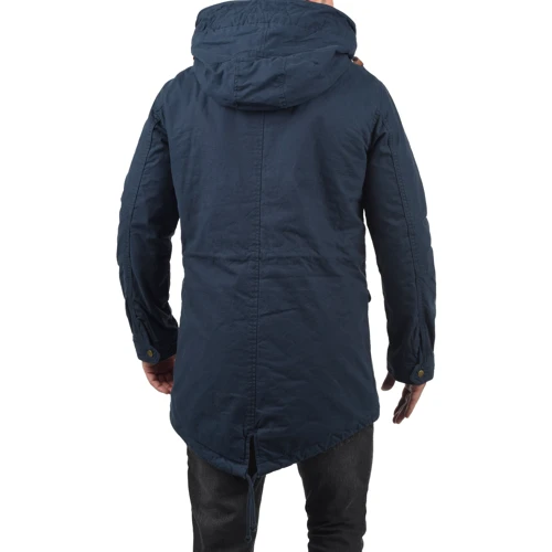 Парка Jack & Jones 95939347 54 синяя зимняя с капюшоном: Длина рукава Длинный
