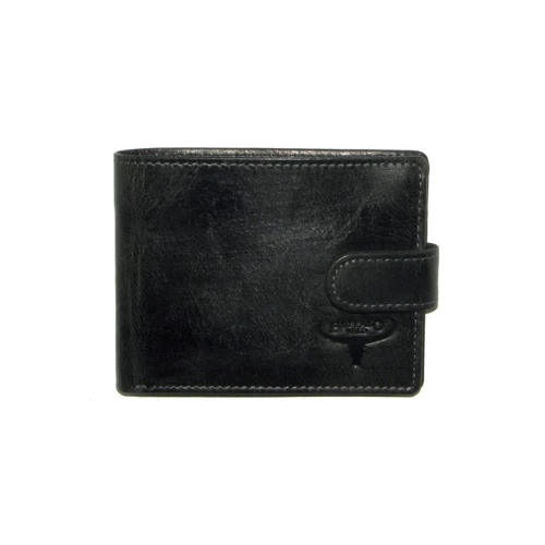 Мужское портмоне Buffalo Wild черное (N1189L-HP BLACK)
