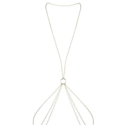 Украшение для тела Bijoux Indiscrets Magnifique 8 Body Chain - Gold