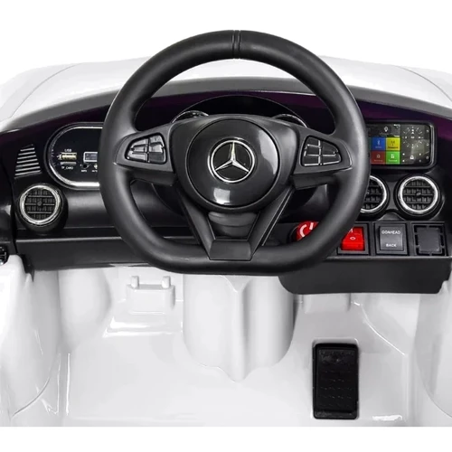 Детский электромобиль Bambi Racer Mercedes-AMG, белый (M 4062EBLR-1): Рекомендуемый возраст от 2 лет до 8 лет