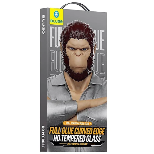 Захисне скло для iPhone Blueo Tempered Glass Hot Bending Black для iPhone 15 Pro фото 5