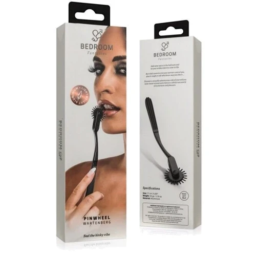 Колесо Вартенберга игольчатое Bedroom Fantasies Aluminium Pinwheel - Black