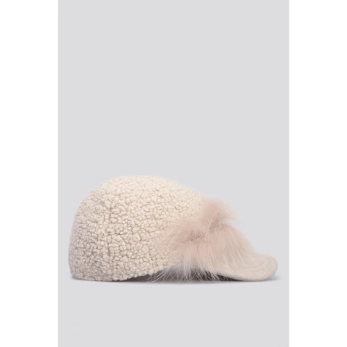 Женская кепка Panicale Cashmere Cappello M бежевая (D27CAP1-0210) фото 2
