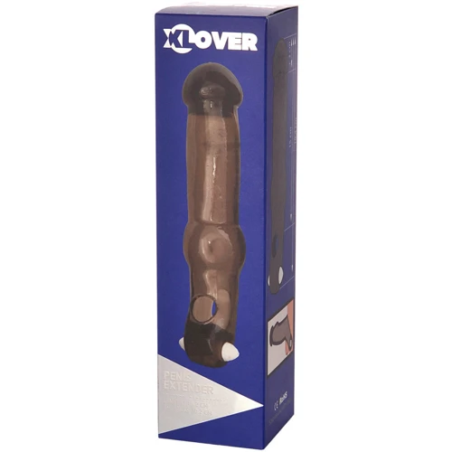 Насадка на пенис с вибрацией Toyfa XLover Penis Extender Вlack