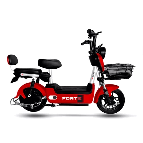 Електроскутер Forte LUCKY червоний (+ акумулятор 12V15A/12А 4шт) (119361)