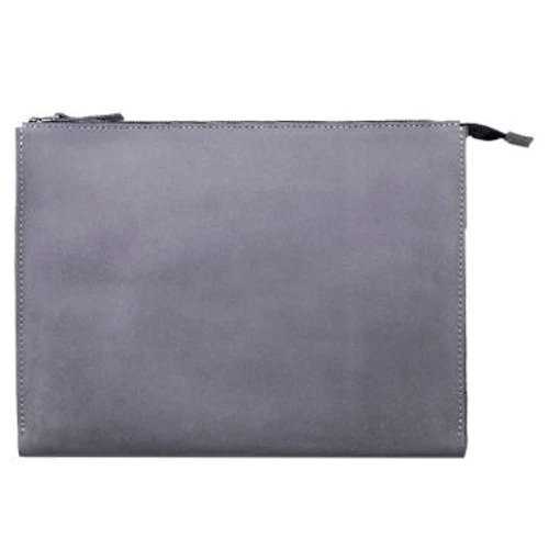 Сумка для ноутбука INCARNE Handmade New Zipper Gray for Laptop: Тип сумки чохол