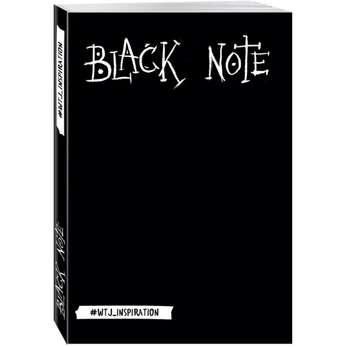 Black Note. Креативный блокнот с черными страницами (мягкая обложка)