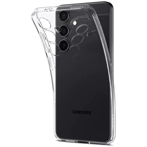 Чехол для телефонов Spigen Crystal Flex Crystal Clear (ACS07206) for Samsung S921 Galaxy S24 фото 7
