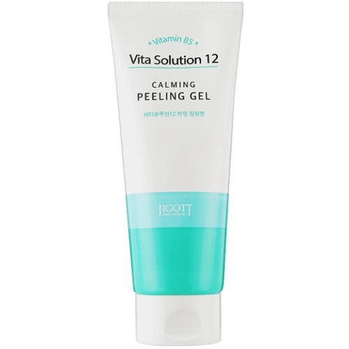 Jigott Vita Solution 12 Calming Peeling Gel Пилинг-гель успокаивающий 180 ml: Время применения Универсальный