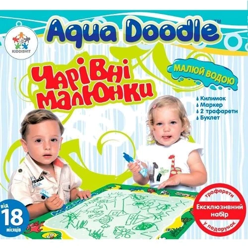 Набор для творчества AQUA DOODLE - ВОЛШЕБНЫЕ ВОДНЫЕ РИСУНКИ (AD5301N)