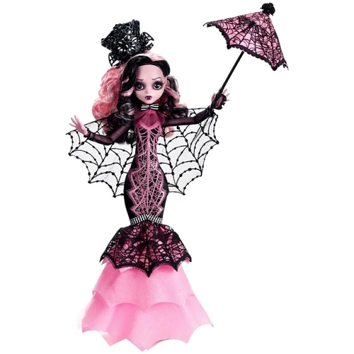 Кукла Monster High Дракулора (CHW66): Особенности С подставкой