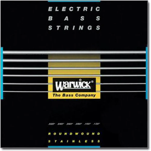 Струна для гитар Струны WARWICK 40400 BLACK LABEL ML6 (20-130)