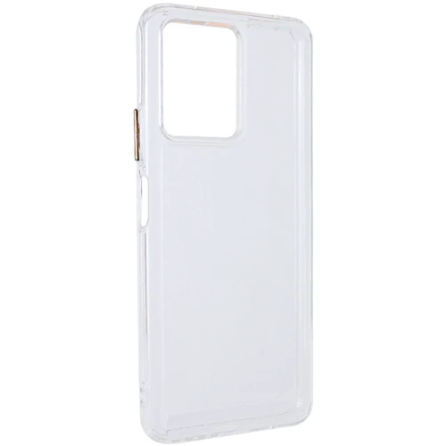 Чехол для телефонов Mobile Case TPU+PC Metal Buttons Clear for Xiaomi Poco F5 / Note 12 Turbo
