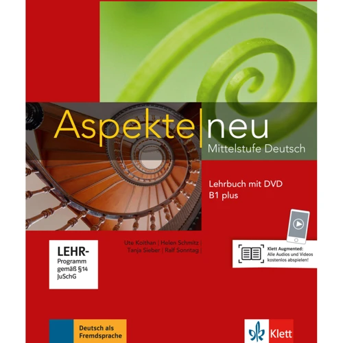 Aspekte neu B1+: Lehrbuch mit DVD