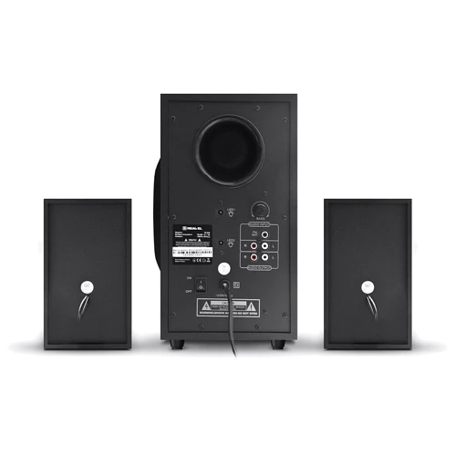 Акустическая система REAL-EL M-540 Black: Выходная мощность колонок 28 Вт