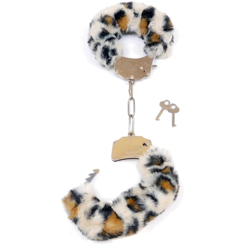 Наручники BOSS Series Furry Cuffs Leopard