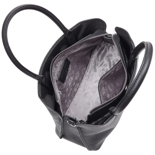 Женская сумка тоут Der Flinger черная (SHIDF8103-black): Застежка Молния