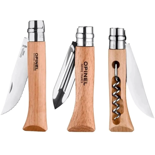 Набор кухонных ножей Opinel Nomad Set 5 предметов (204.67.00): Наименование Набор кухонных ножей 5 пр.