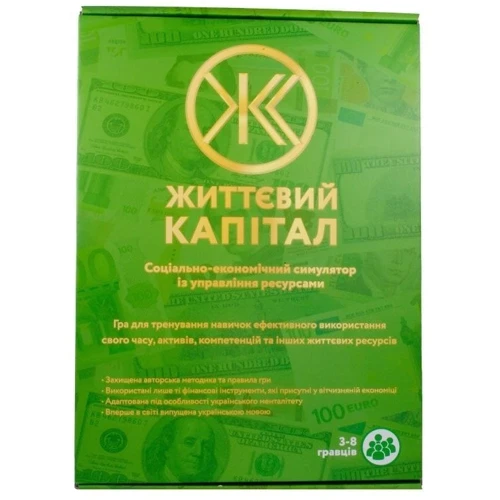 Настольная игра SсhachQueen Жизненный капитал социально-экономический симулятор (2169-93)