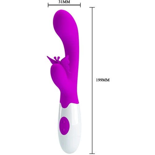Вибратор Pretty Love Butterfly Kiss Vibrator