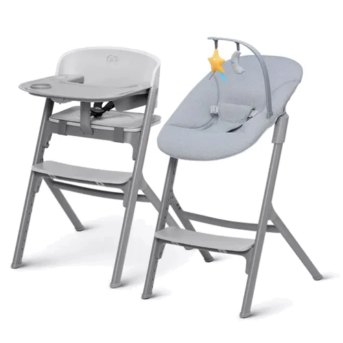 

Стульчик для кормления с шезлонгом Kinderkraft Igee Calmee Cloudy Grey (KHIGCA00GRY0000)