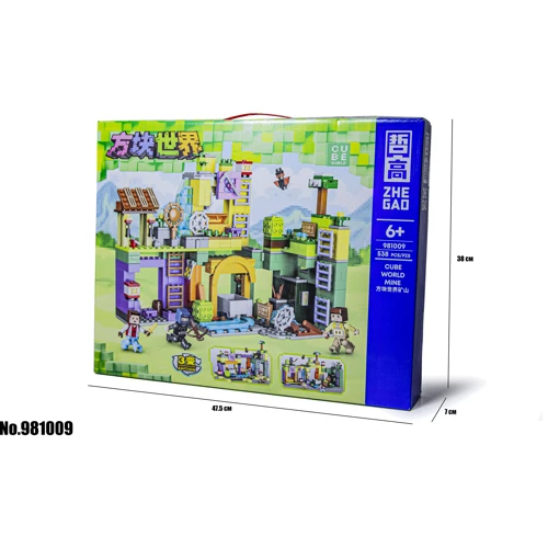 Конструктор Minecraft Тренировочная База 538 деталей (981009)