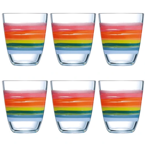 Набір склянок Luminarc Neo Color Pencil 6x310 мл (N1323): Тип набір склянок