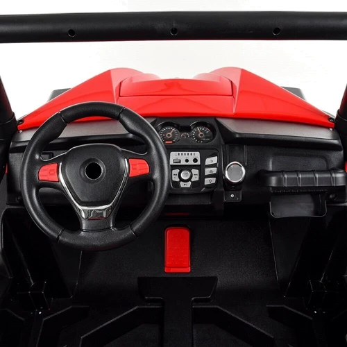 Електромобіль Kidsauto Двомісний Buggy XXL 4WD червоний (S2588-1red): Час роботи, хв 40-60