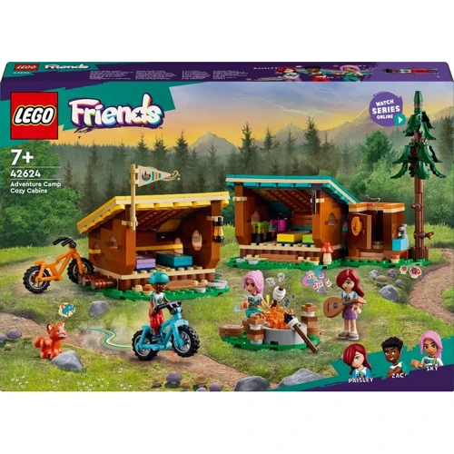 Конструктор LEGO Friends Уютные хижины в приключенческом лагере (42624)