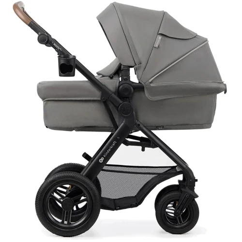 Универсальная коляска 3 в 1 Kinderkraft Moov 2 Air Light Gray (KSMOOV02LGR3000): Материал колес резина (надувные)