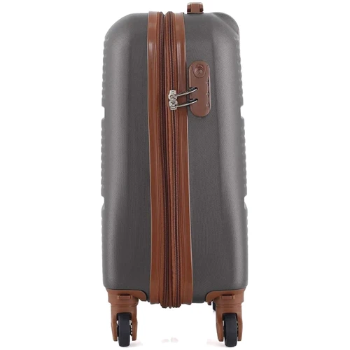 Валіза Semi Line 20" (S) Graphite (T5711-1): Фактура матова, Гладка