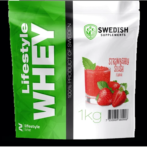 Протеин Swedish Supplements Lifestyle Whey 1000 g /30 servings/ Strawberry Slush
