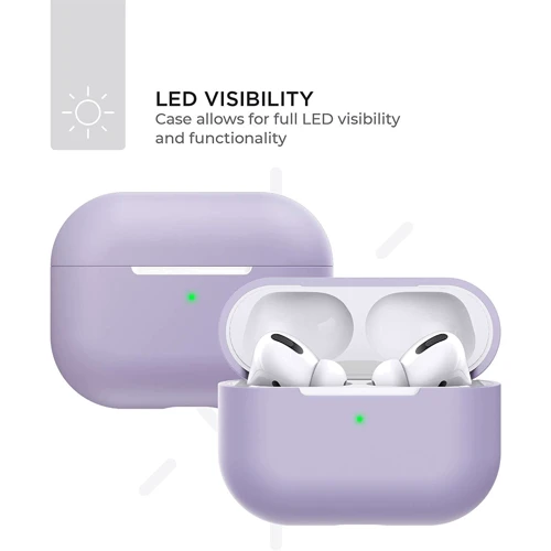 Чохол для навушників TPU Case Lavender for Apple AirPods Pro фото 1