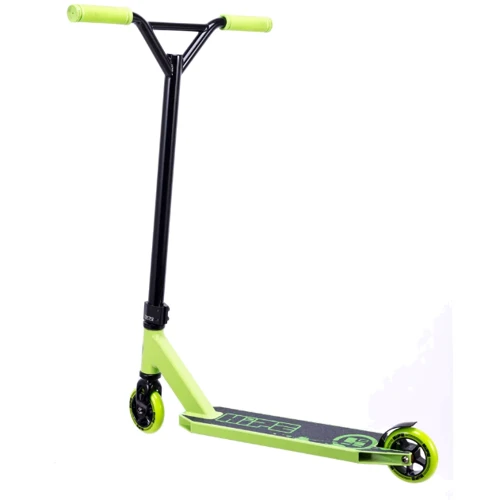 Самокат трюковый Hipe H1 Black/Green: Тип колес литые