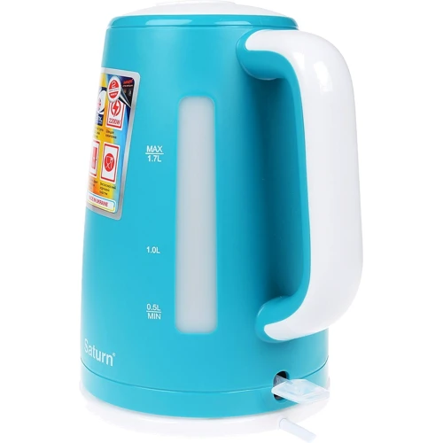 Электрочайник Saturn ST-EK8435 Turquoise: Мощность, Вт 2200 Вт