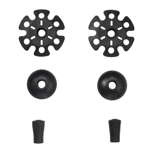 Треккинговая палка Mountain Goat Pro+ Black/Orange 43-130см (MG0008)