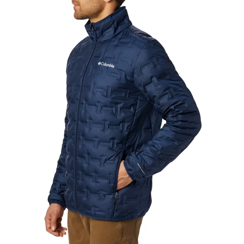 Пуховик Columbia Delta Ridge Down Jacket 1875902-039 52 синій зимовий: Розмір 52