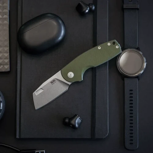 Нож SOG Stout SJ OD Green Cleaver Stonewash (SOG 16-03-06-57) фото 9