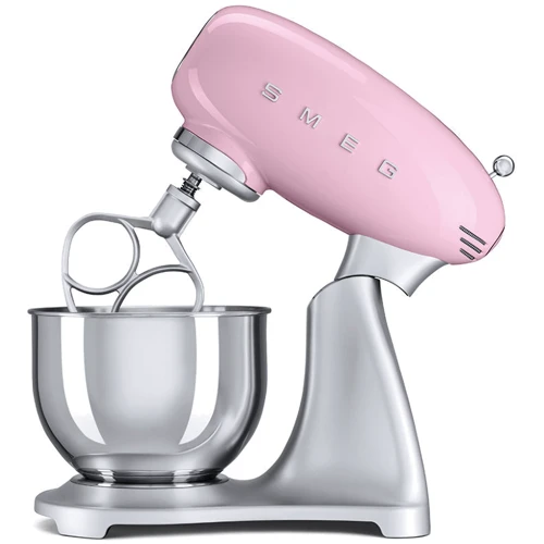 Кухонный комбайн Smeg SMF01PKEU: Материал насадок металл