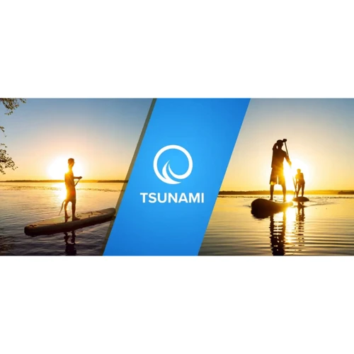 Надувная SUP доска Tsunami 350 см с веслом Wave T04 (T04) фото 4