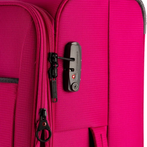 Валіза Swissbrand Silkeborg (M) Fuchsia/Light Grey (SWB_LLSIL941M): Тип Чемоданы